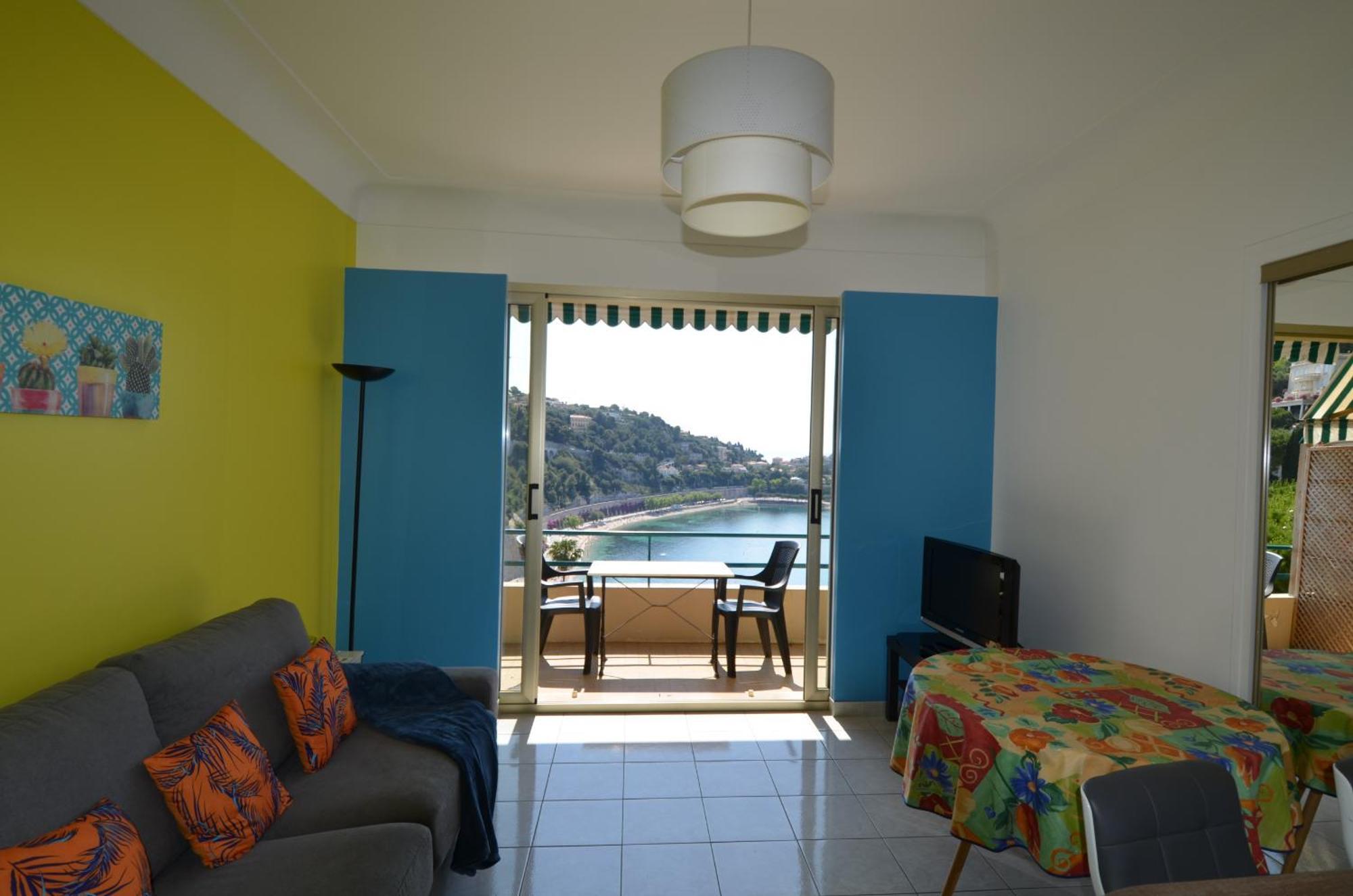Nereides - Appartement 4 Personnes Avec Vue Mer Exceptionnelle A Villefranche-Sur-Mer Exteriér fotografie