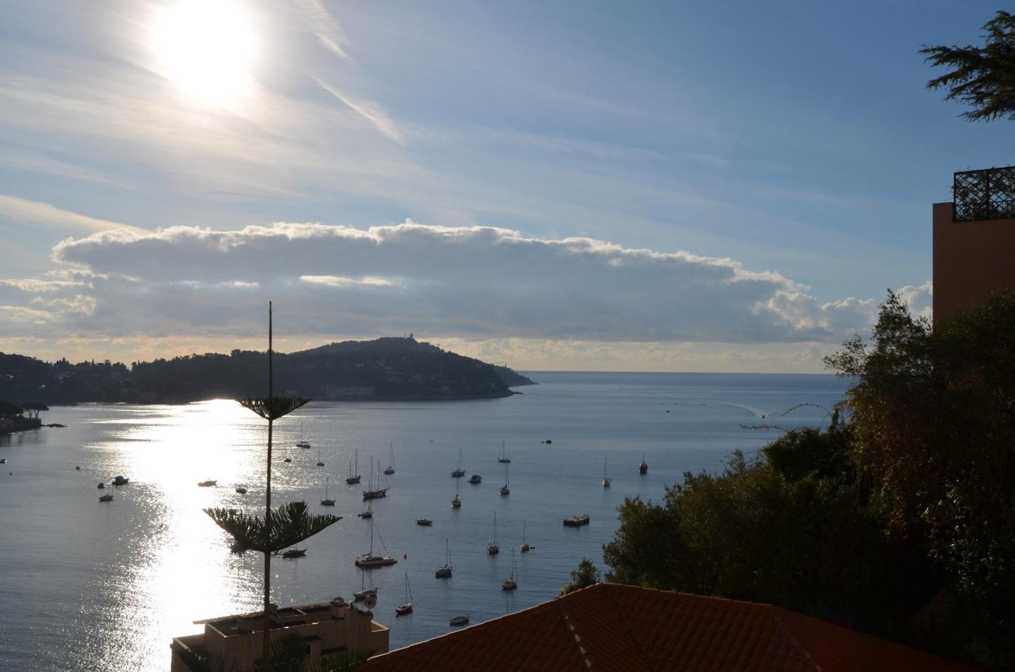 Nereides - Appartement 4 Personnes Avec Vue Mer Exceptionnelle A Villefranche-Sur-Mer Exteriér fotografie