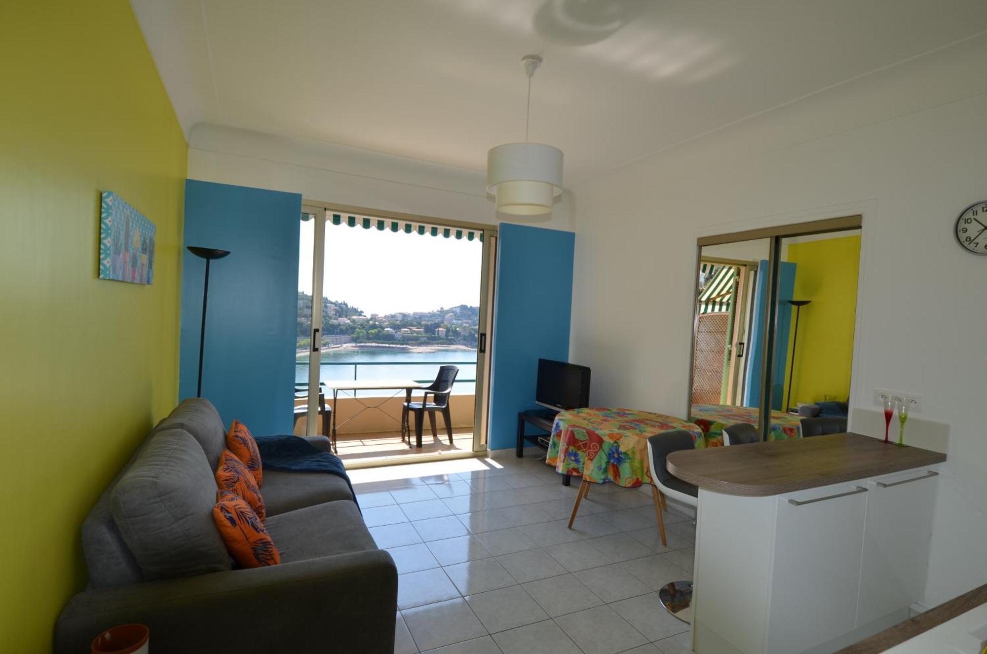 Nereides - Appartement 4 Personnes Avec Vue Mer Exceptionnelle A Villefranche-Sur-Mer Exteriér fotografie