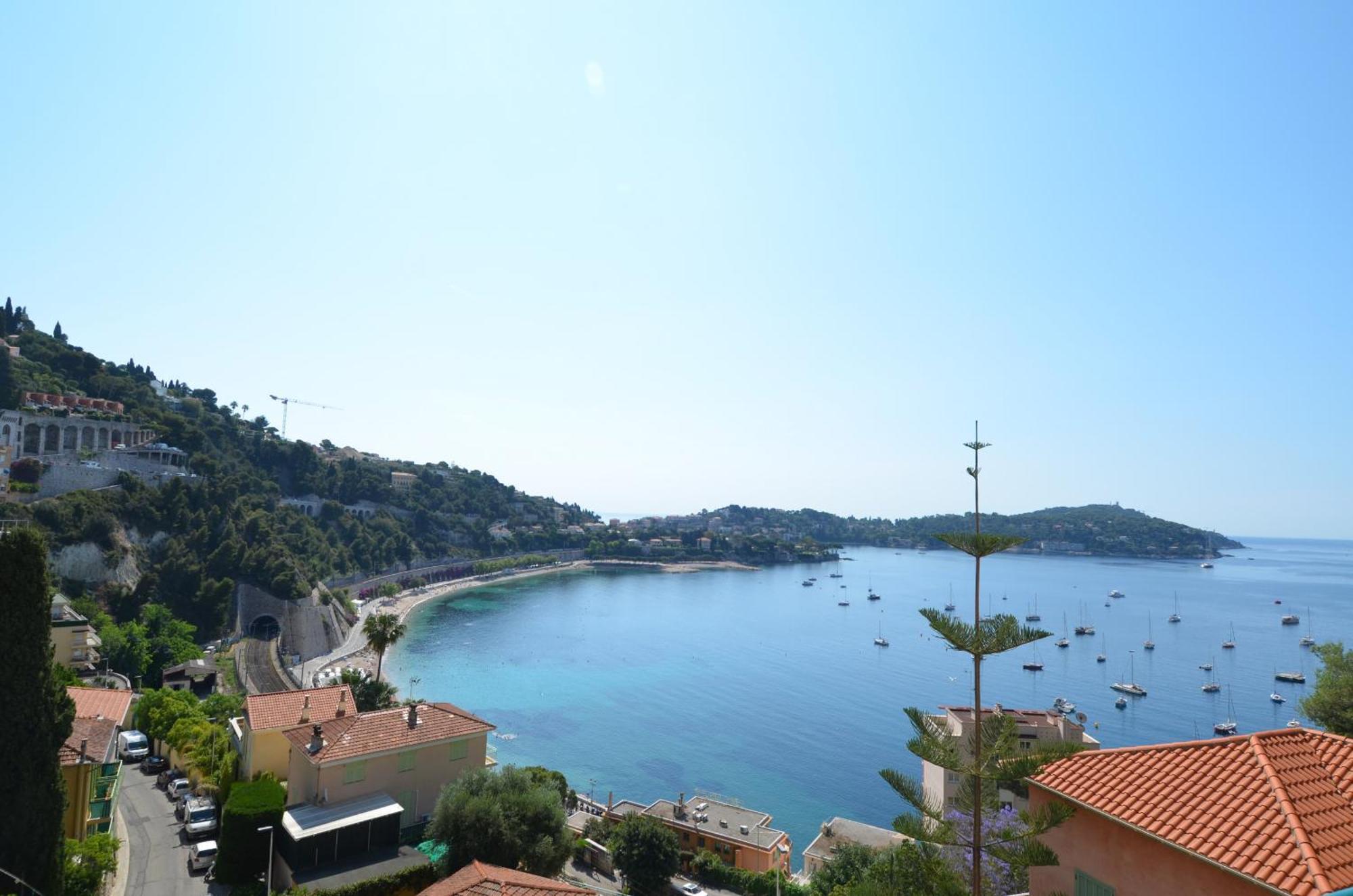 Nereides - Appartement 4 Personnes Avec Vue Mer Exceptionnelle A Villefranche-Sur-Mer Exteriér fotografie